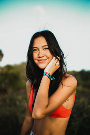 Frosted Palms Knotband Bracelet