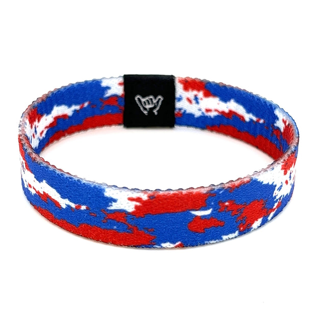 USA Camo Wristband Bracelet
