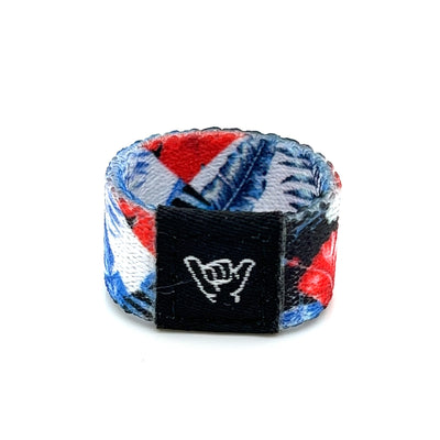 Tropical Patchwork Ring Band