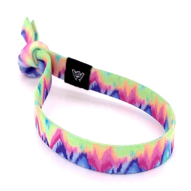 Electric Chevron Knotband Bracelet
