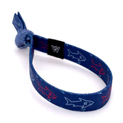 Looming Sharks Knotband Bracelet