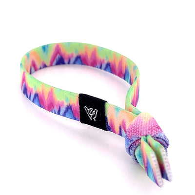 Electric Chevron Knotband Bracelet